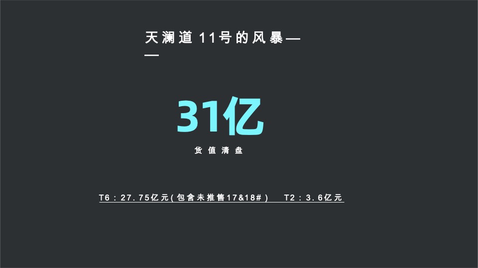 阳光城·天澜道11号项目年度推广方案#大平层##楼王##收官#