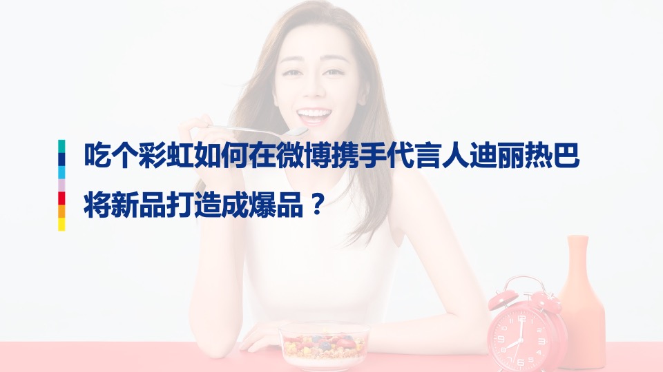 五谷磨房 x 迪丽热巴微博营销总结方案