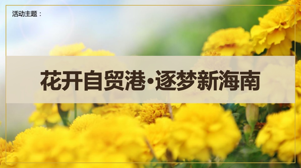 三亚国际花卉旅游节活动策划方案