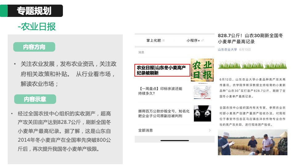 农业品牌新媒体运营策划方案