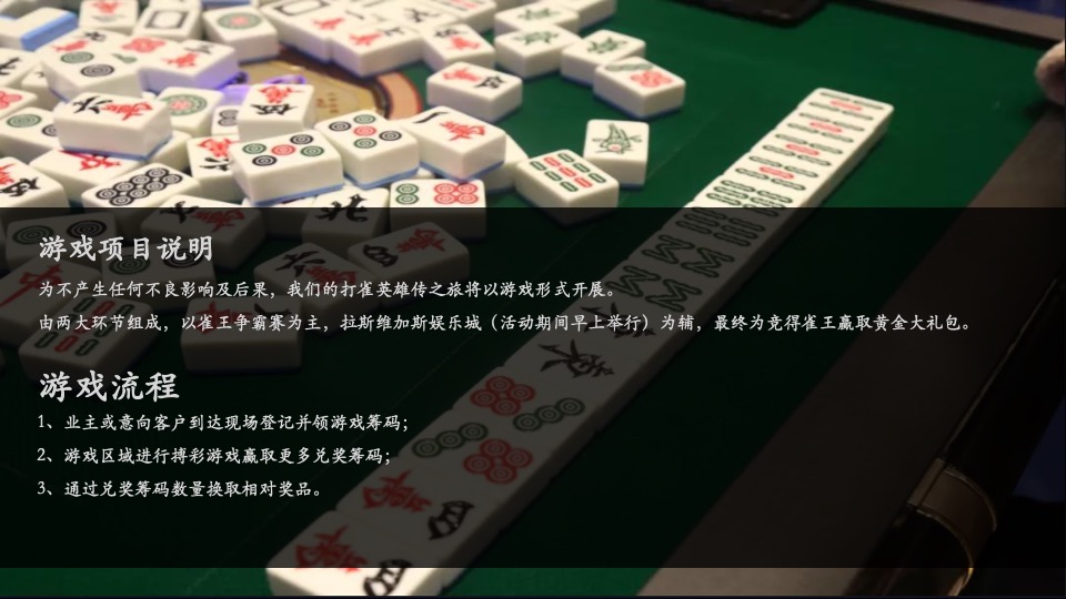 地产项目首届麻将争霸赛主题活动策划方案