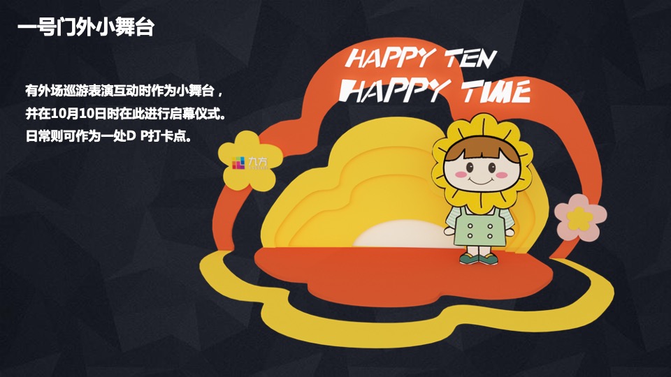 商业广场十周年庆（美好时光 随10欢乐主题）活动策划方案