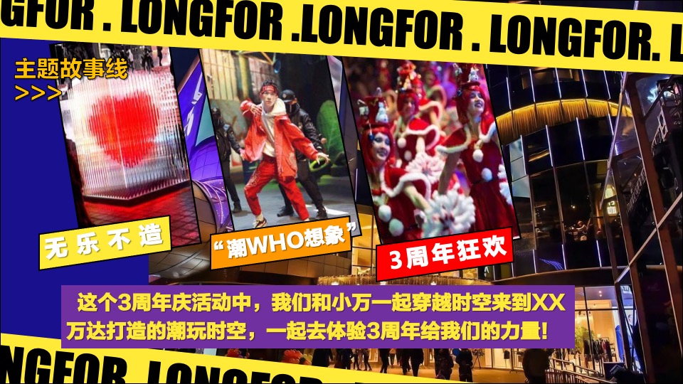 商业广场3周年庆（无乐不造主题）活动策划方案