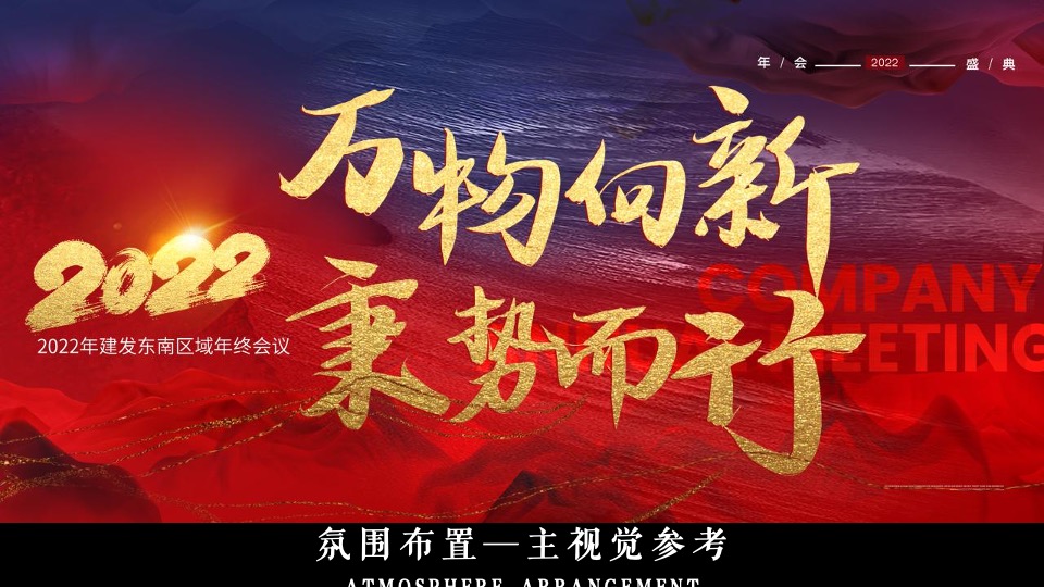 地产项目东南区域年终会议创意方案