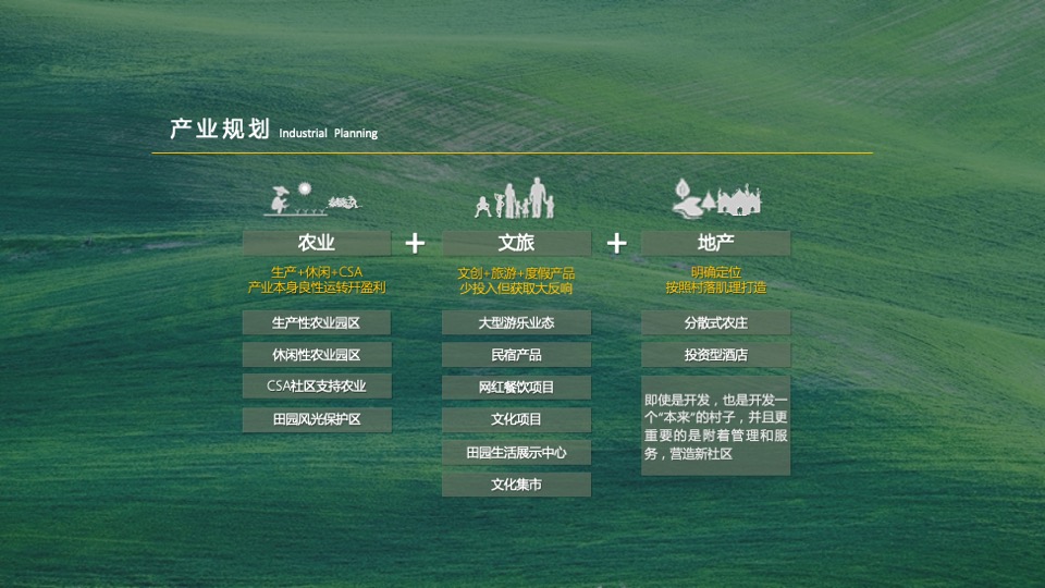 乡村振兴田园项目介绍方案
