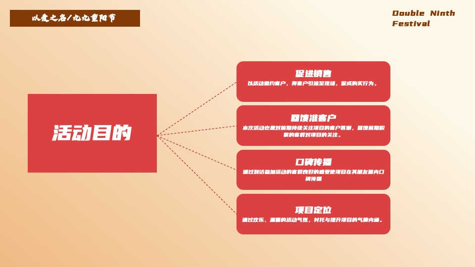 地产项目重阳节系列暖场（陪伴是最长情的告白主题）活动策划方案