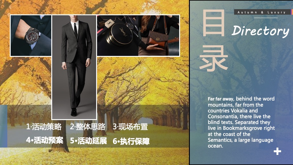 商业广场秋季系列（收获季·添新奢主题）活动策划方案