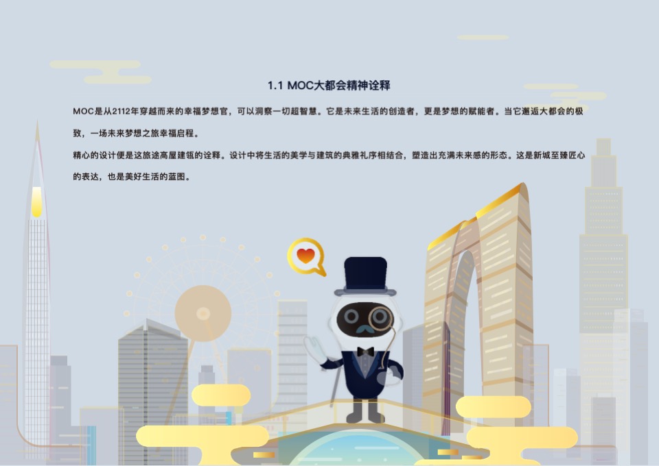 新城品牌大都会ip形象使用规范