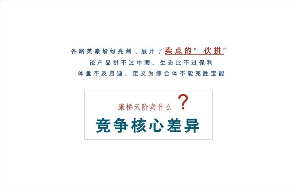 康桥天阶定位传播策略