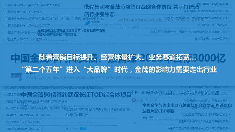 中国金茂品牌传播方案