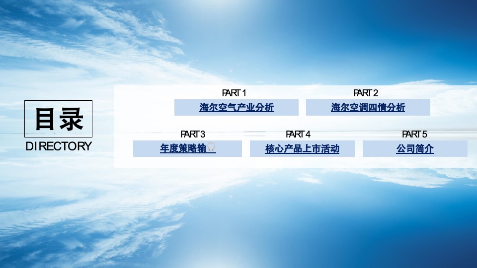 海尔空调2020年度竞标方案