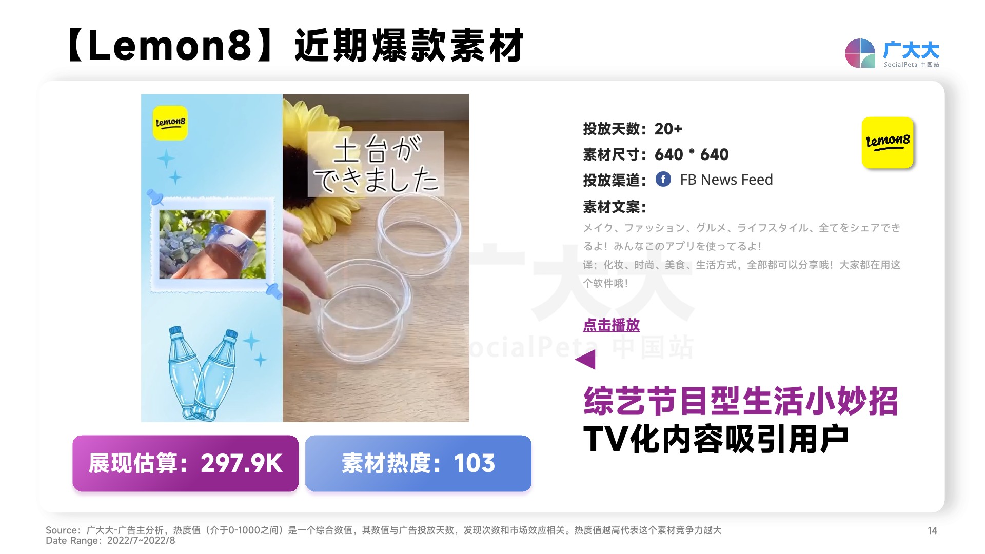 【社媒APP】2022社交&直播App营销洞察