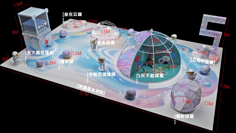 商业广场5周年庆购物节（5所不能 5乐不作主题）活动策划方案