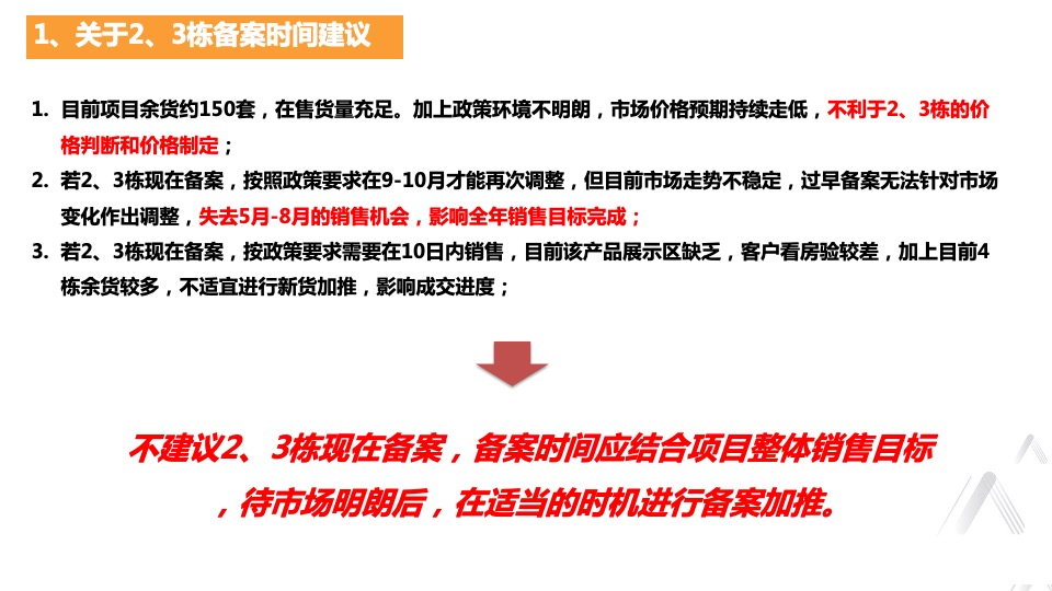 华建骏景园第二季度阶段性销售策略报告