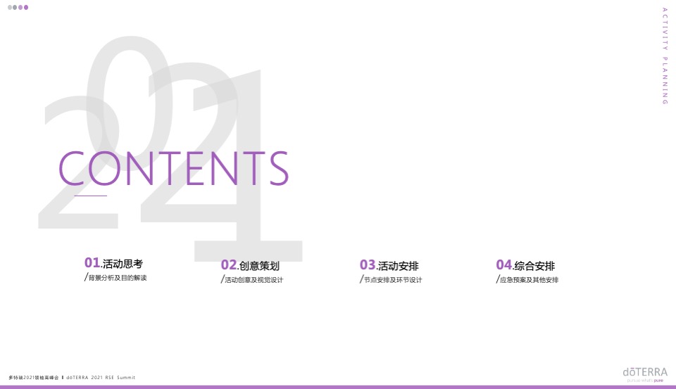 多特瑞领袖高峰会活动策划方案