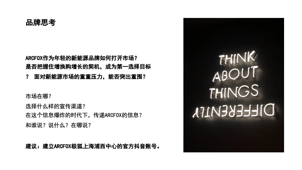 ARCFOX极狐上海浦西中心抖音运营方案