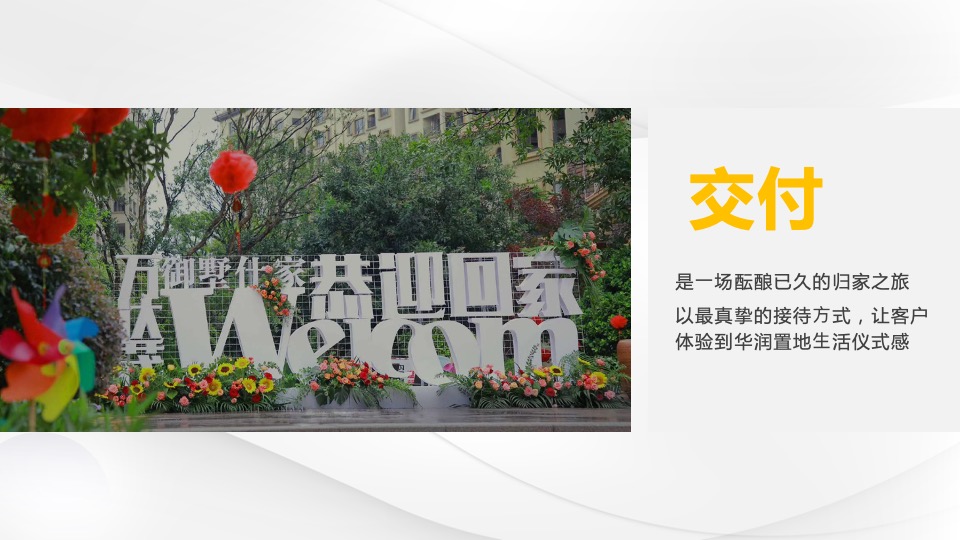 华润置地项目交付（润心美好 预鉴幸福主题）活动策划方案