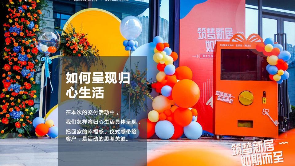 华润置地项目交付（润心美好 预鉴幸福主题）活动策划方案