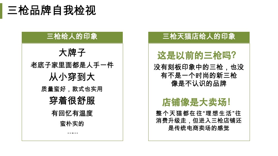 三枪内衣旗舰店春夏季店铺升级方案