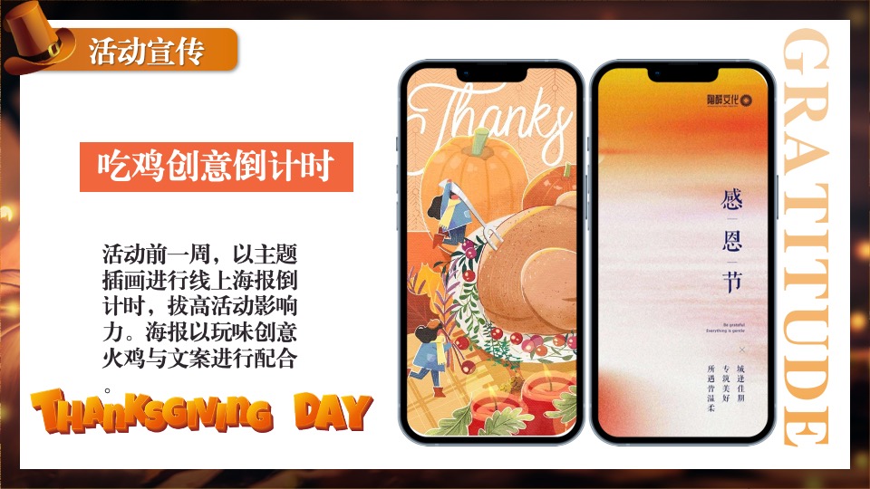 地产项目感恩节火鸡宴圈层暖场（礼遇感恩 温情相伴主题）活动策划方案