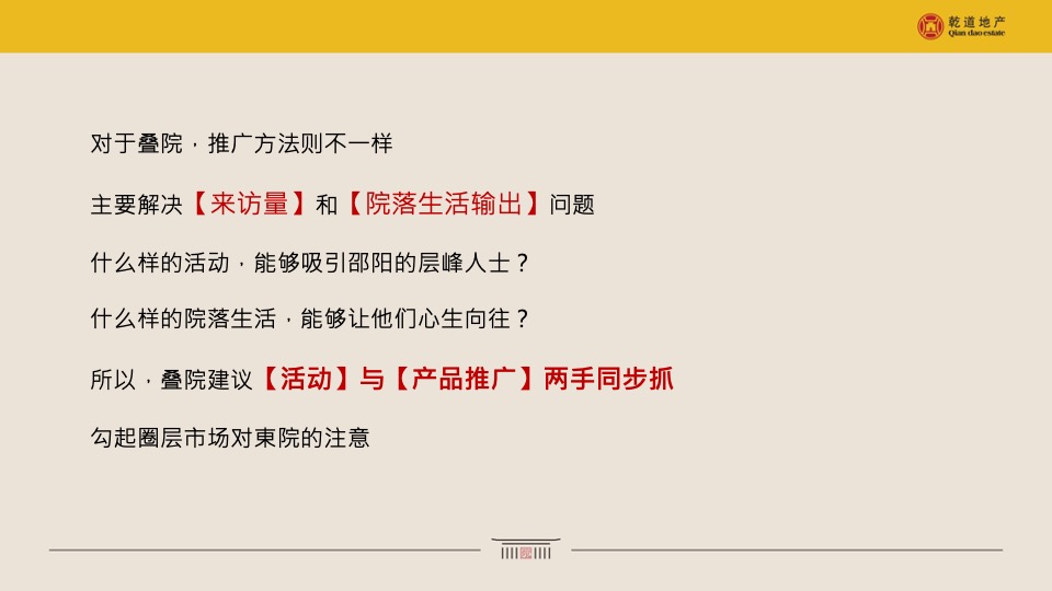 乾道东院12-1月推广策划案 #返乡置业# #叠墅# #高层#