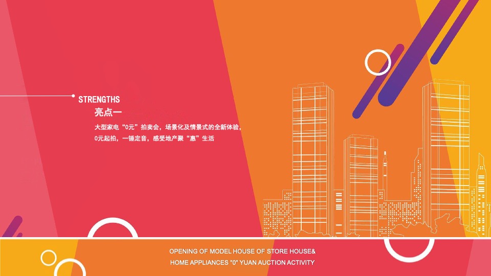 地产项目样板房开放&家电“0”元竞拍活动策划案