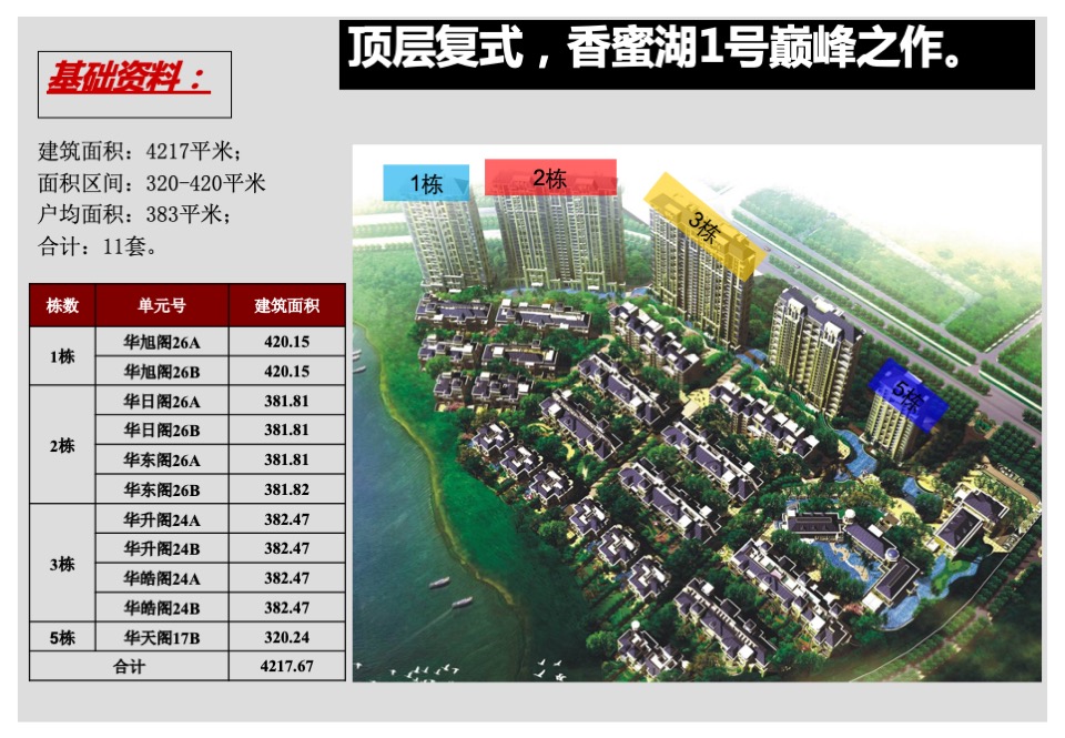 香蜜湖1号顶层复式营销策略总纲