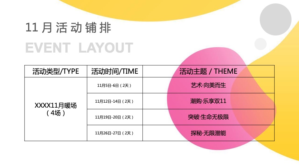 地产项目11-12月月度暖场（凛然秋冬 岁岁平安主题）活动策划方案