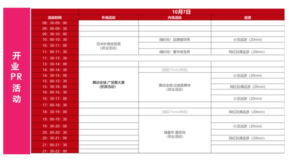 连云港赣榆吾悦广场开业活动策划方案