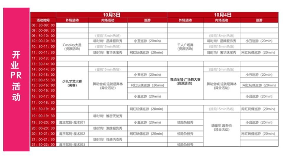 连云港赣榆吾悦广场开业活动策划方案
