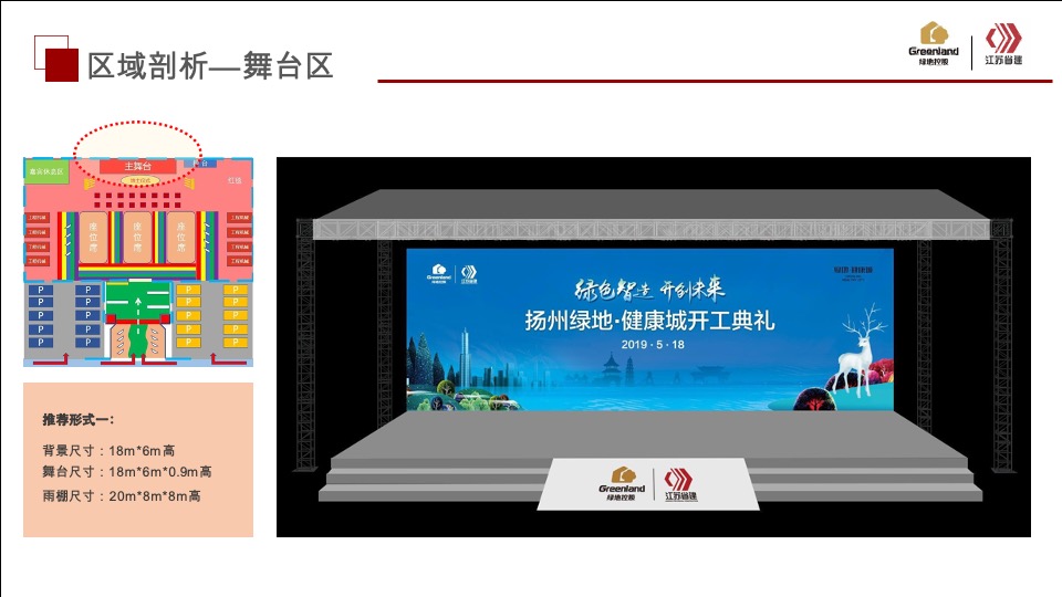 绿地扬州健康城开工典礼活动策划案