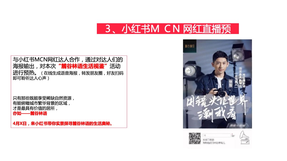 保利麓谷林语小红书推广方案