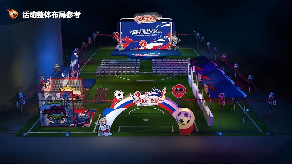 商业广场5周年庆世界杯系列（热潮不止 谁与争锋主题）活动策划方案