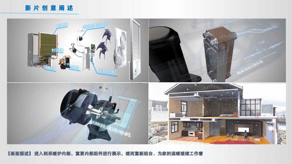 家用采暖整体视频创意策划案