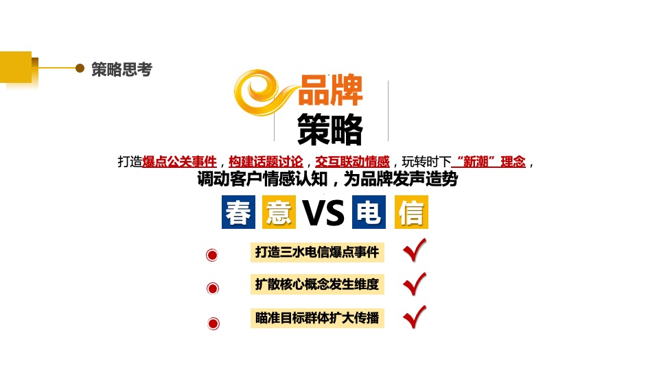 电信品牌年度运营传播宣传方案