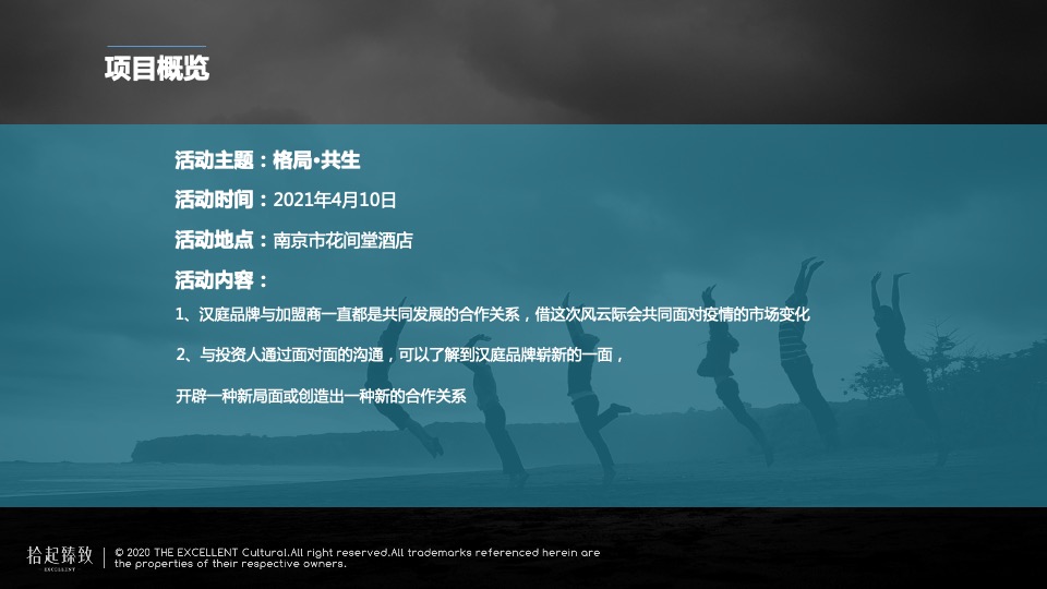 品牌酒店加盟商风云际会活动策划方案