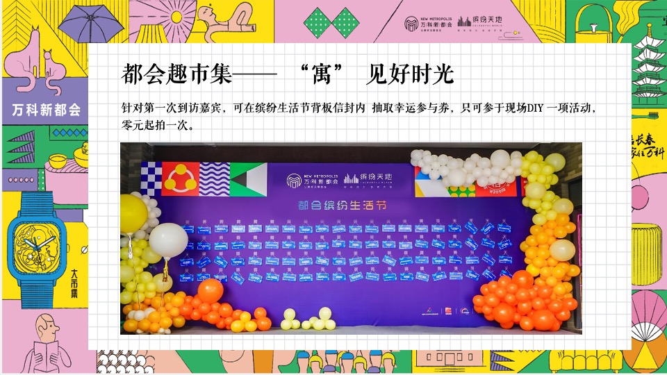 地产项目乐享美食市集（缤纷美好生活节主题）活动策划方案