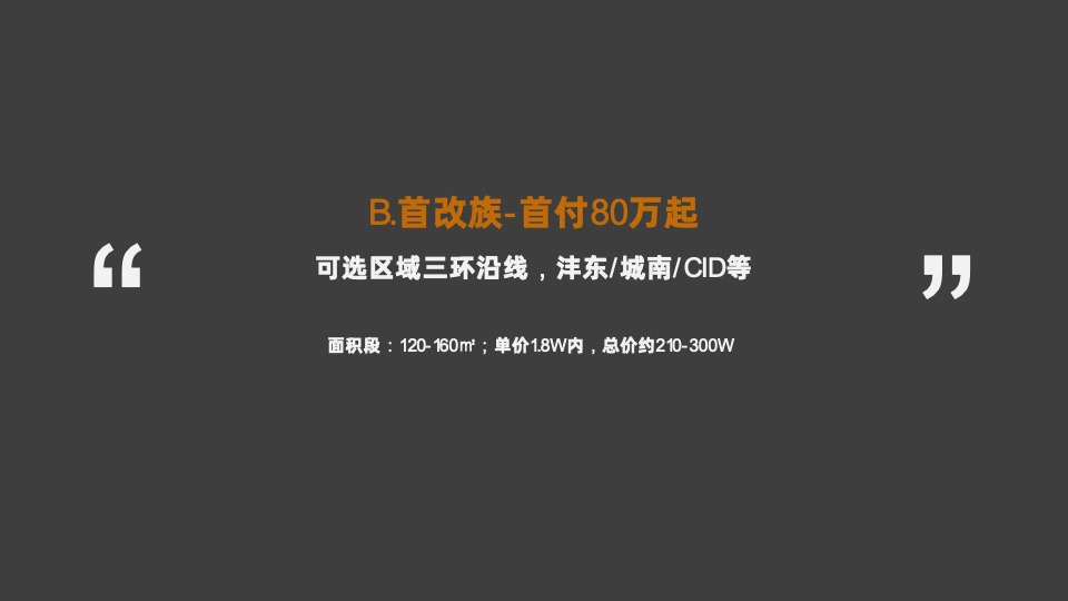 融创云潮府推广提报方案#大平层##主城#