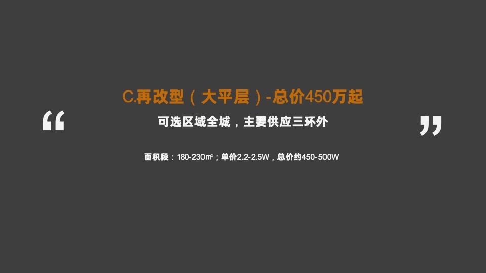 融创云潮府推广提报方案#大平层##主城#