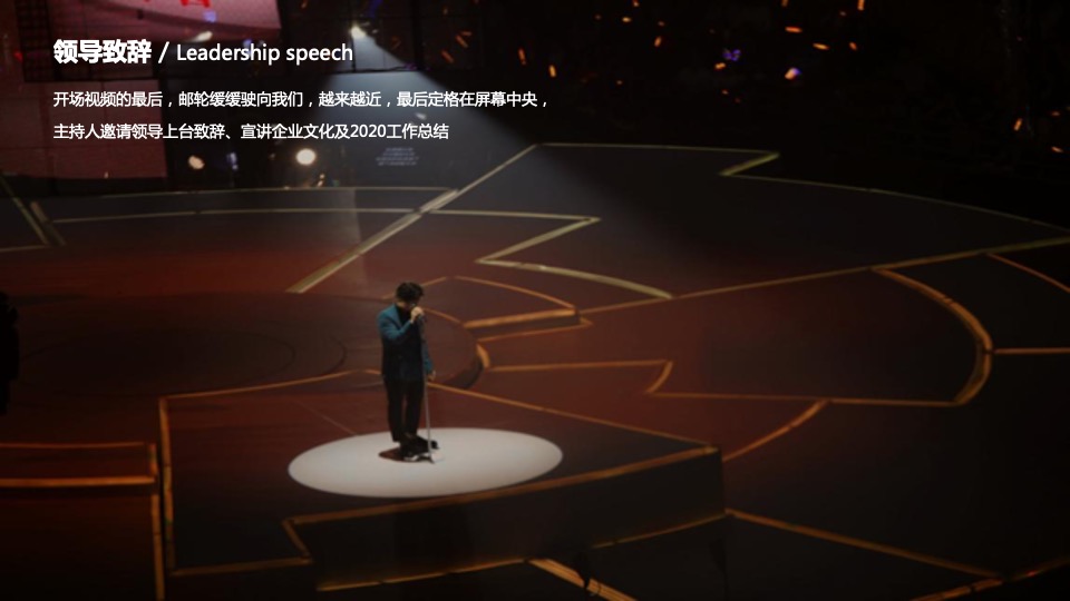 企业年会盛典（新航道 共奋进 向未来主题）活动策划活动