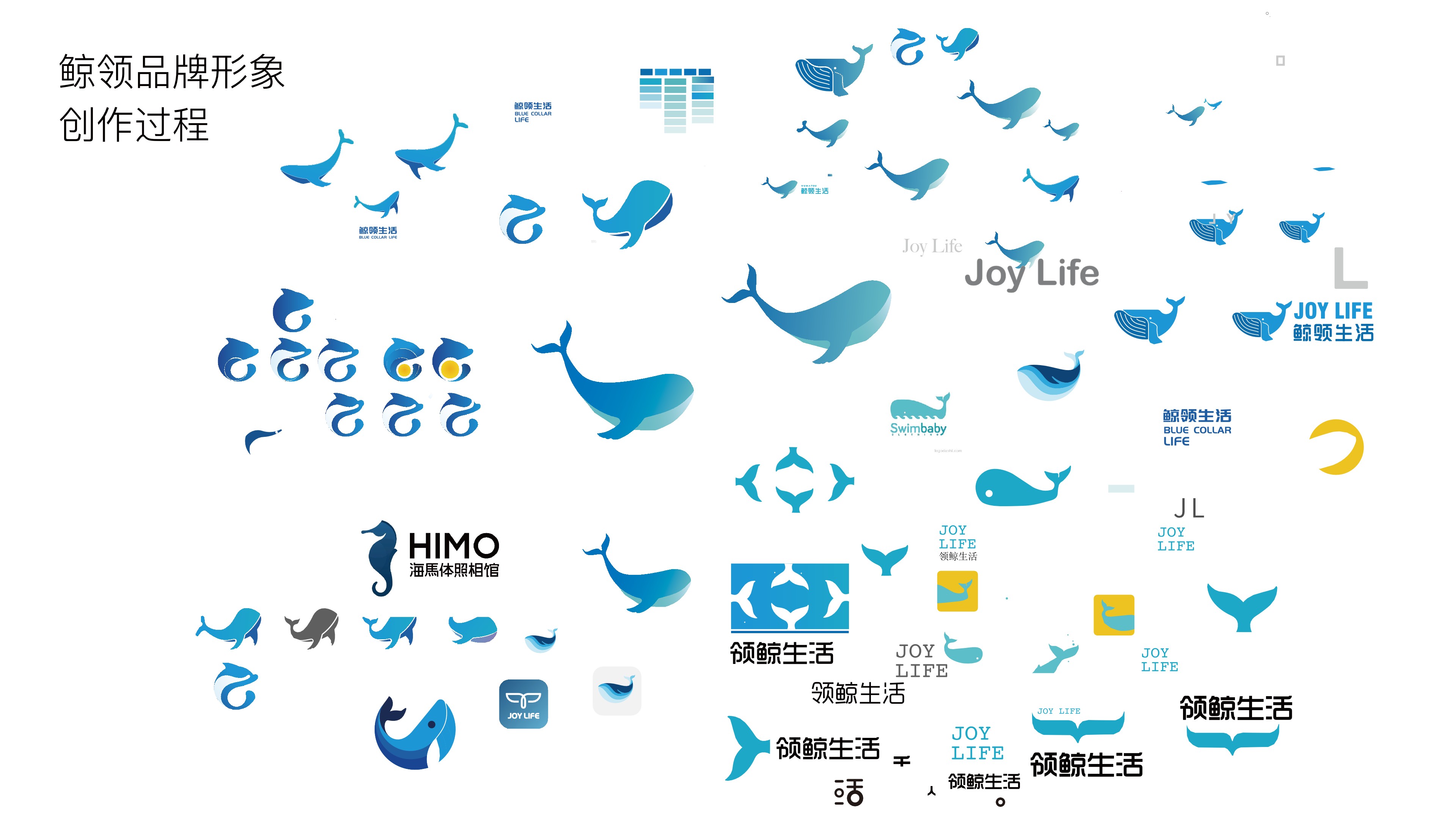 家居鲸领生活品牌符号方案