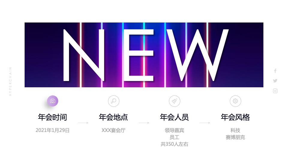 企业年会盛典（科技赛博朋克风主题）活动策划方案