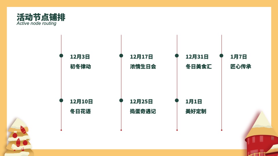 地产项目十二月圈层暖场（暖冬造乐季主题）活动策划方案