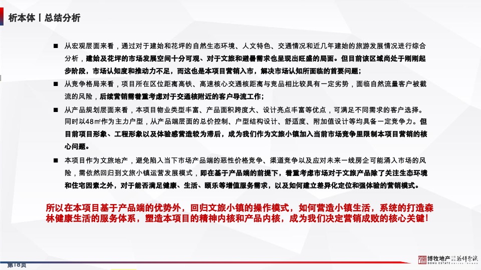 花坪云溪项目年度营销方案