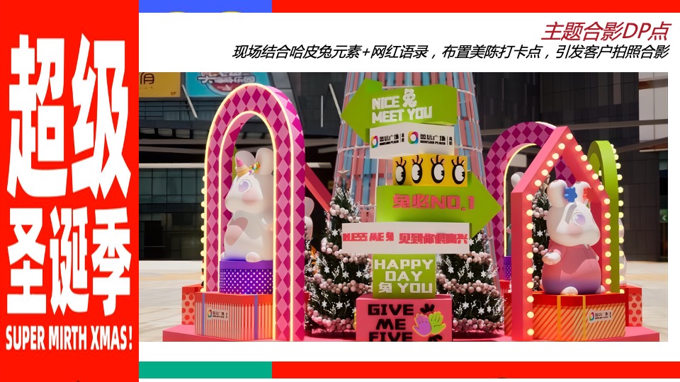 商业地产十二月超级圣诞季系列（哈皮兔YOU主题）活动策划方案