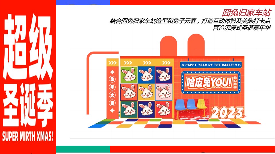商业地产十二月超级圣诞季系列（哈皮兔YOU主题）活动策划方案