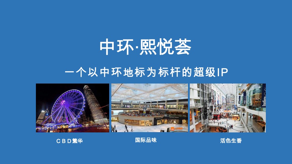 深圳招商中环商业中心整合推广提报#商业街区#-道里