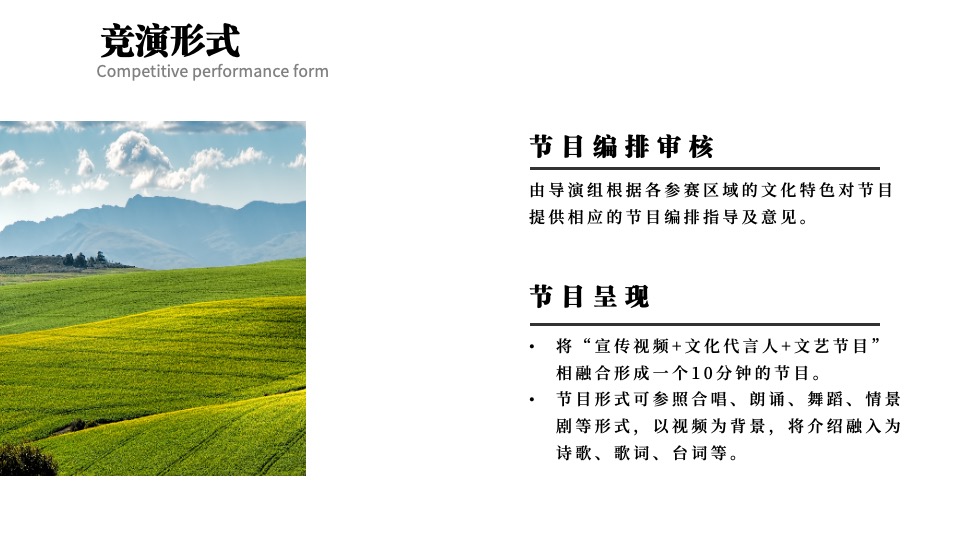 城市首届乡村文化振兴魅力乡镇竞演大赛活动策划方案
