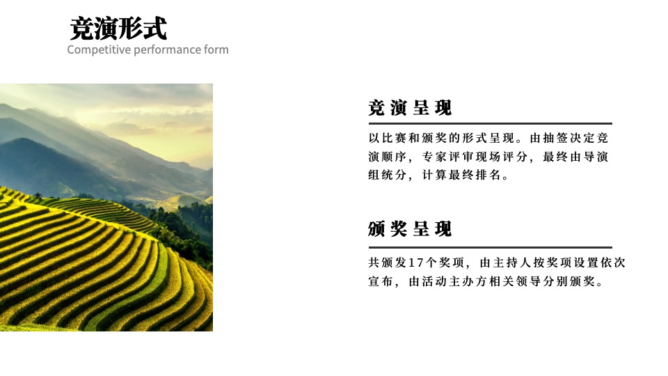 城市首届乡村文化振兴魅力乡镇竞演大赛活动策划方案