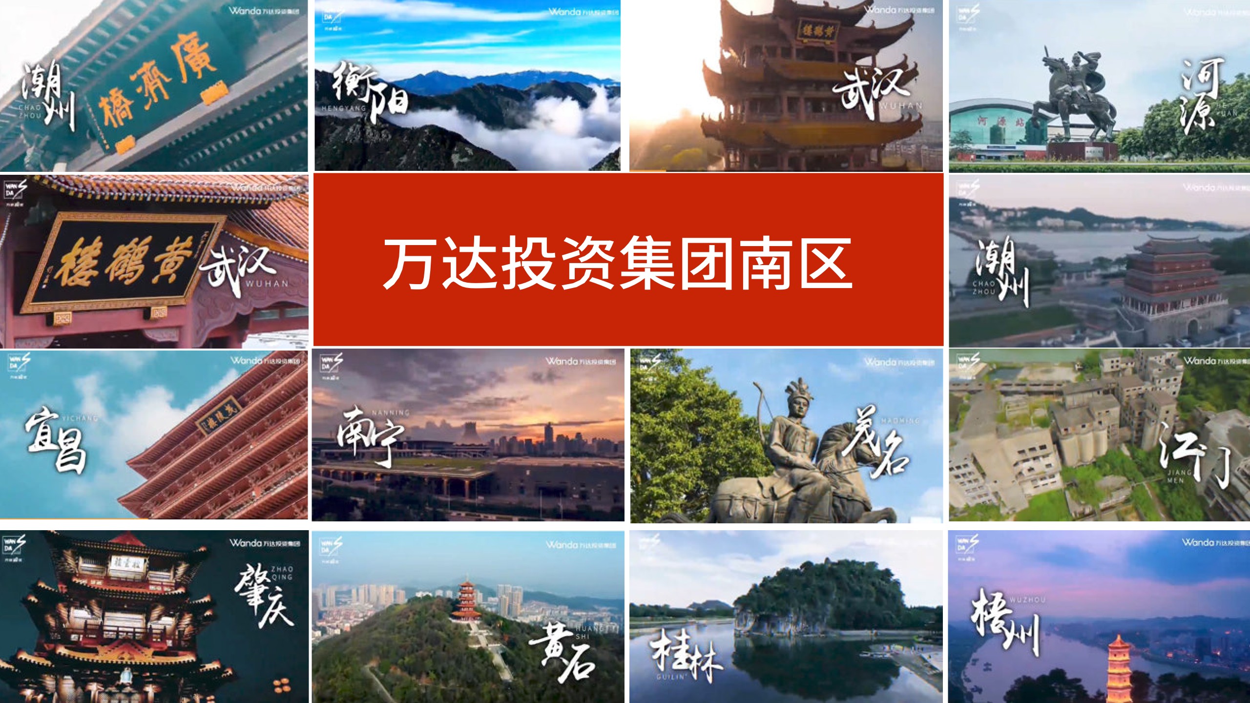 万达南区年度推广策略提报 #区域品牌#